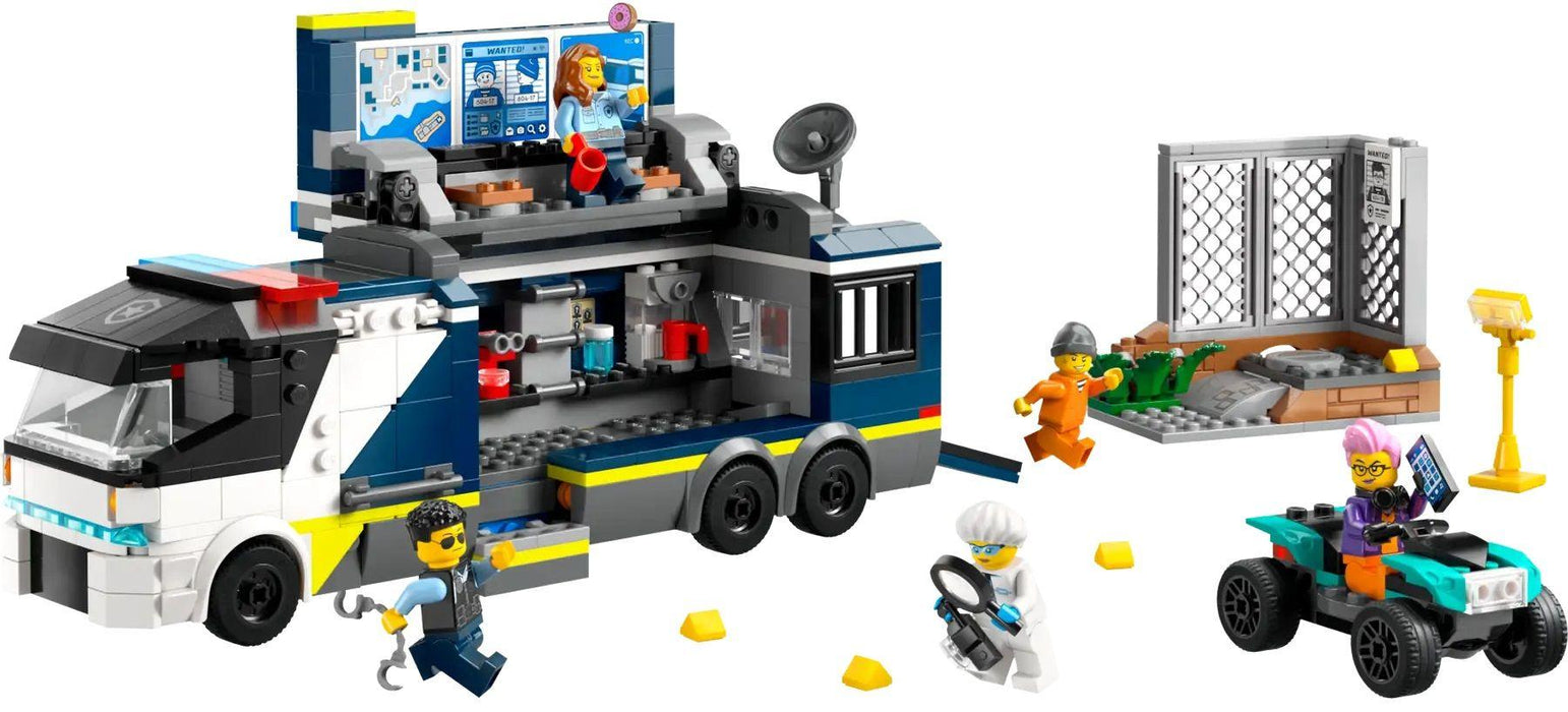LEGO City - Police Mobile Crime Lab Truck - 60418 - Фигурки<<<Геймърска