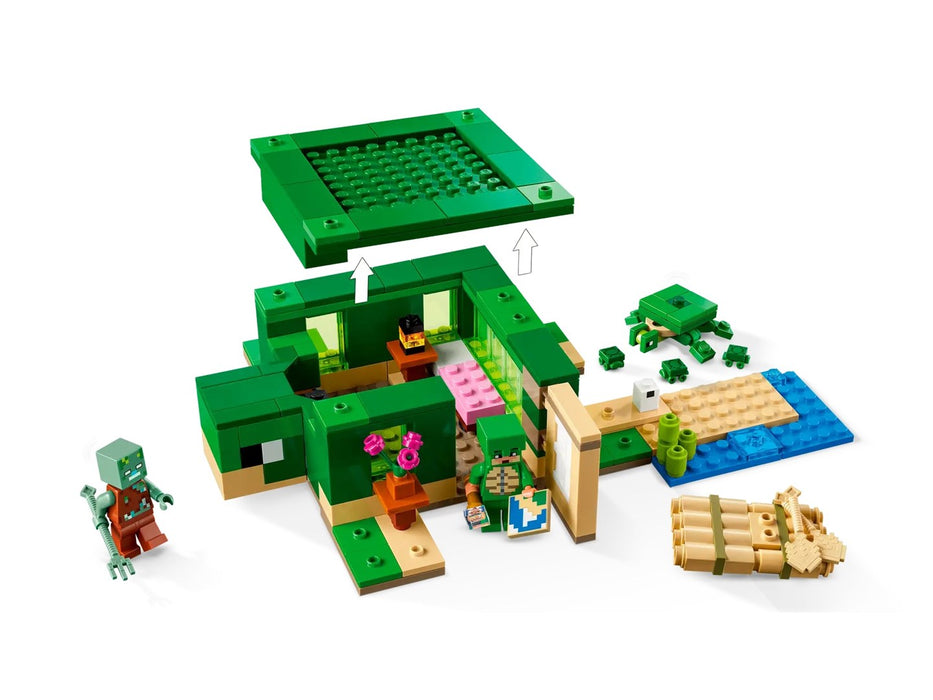 LEGO MINECRAFT 21254 THE TURTLE BEACH HOUSE - LEGOKLO-LEG<<<Construction setKLO<<<ActionPL&&&LEGOKLO-LEG<<<Construction