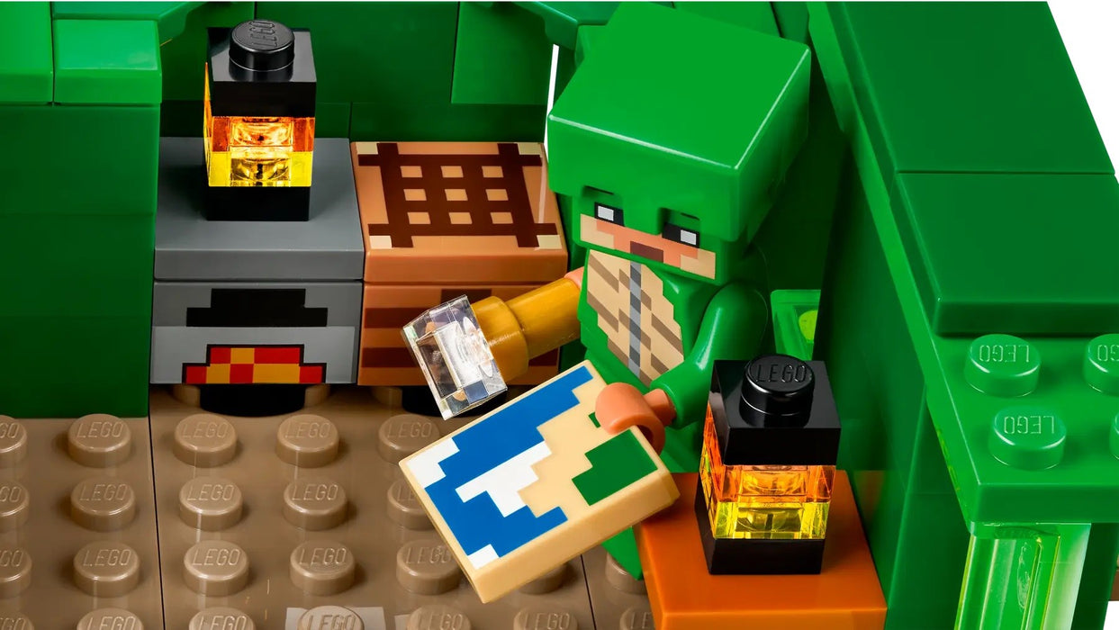 LEGO MINECRAFT 21254 THE TURTLE BEACH HOUSE - LEGOKLO-LEG<<<Construction setKLO<<<ActionPL&&&LEGOKLO-LEG<<<Construction