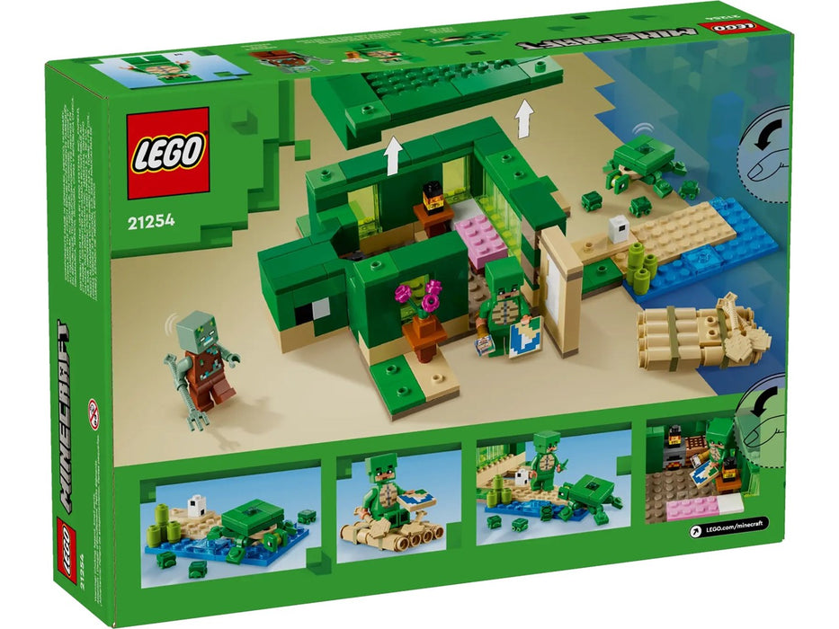 LEGO MINECRAFT 21254 THE TURTLE BEACH HOUSE - LEGOKLO-LEG<<<Construction setKLO<<<ActionPL&&&LEGOKLO-LEG<<<Construction