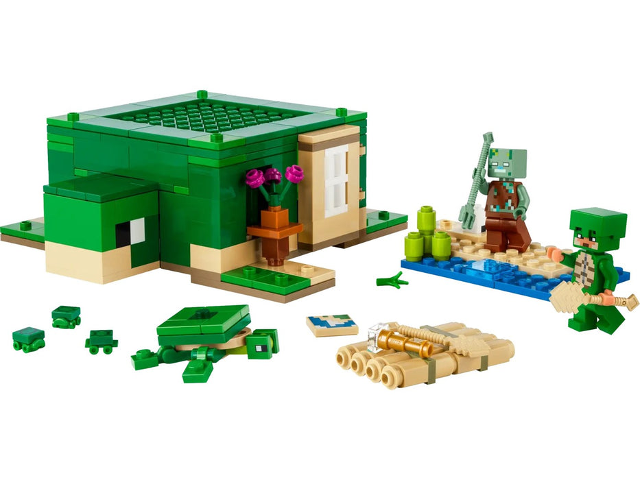 LEGO MINECRAFT 21254 THE TURTLE BEACH HOUSE - LEGOKLO-LEG<<<Construction setKLO<<<ActionPL&&&LEGOKLO-LEG<<<Construction