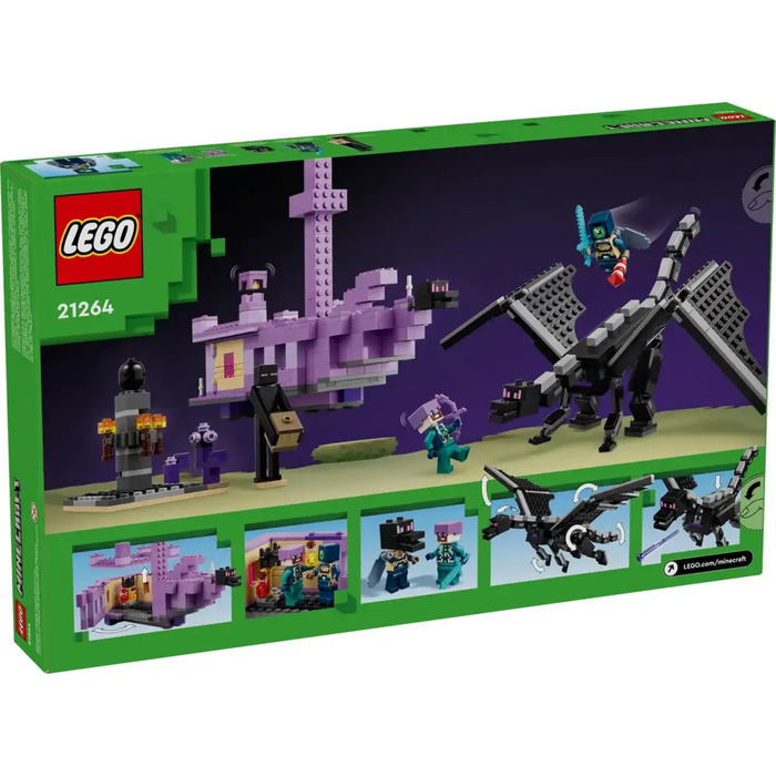 LEGO MINECRAFT 21264 The Ender Dragon and End Ship - LEGOKLO-LEG<<<Construction