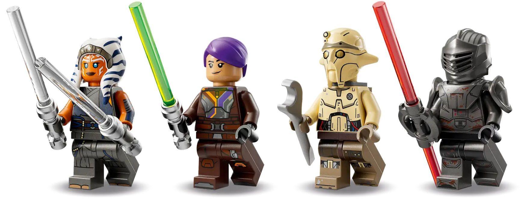 LEGO Star Wars - Ahsoka Tano’s T-6 Jedi - 75362 - Фигурки<<<Геймърска периферия<<<ValiAPI&&&Пъзели и