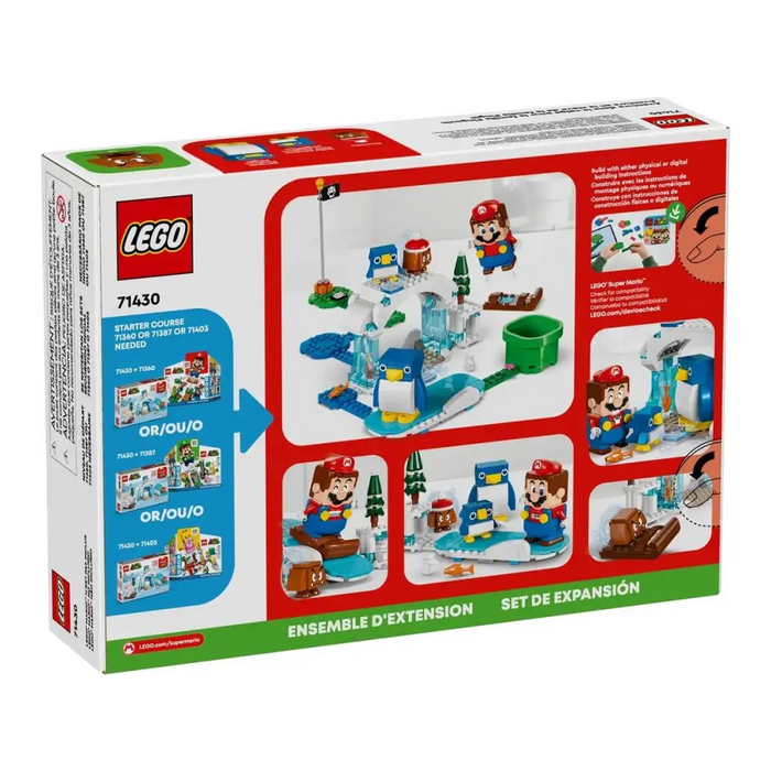 LEGO Super Mario - Penguin Family Snow Adventure Expansion Set -71430 - Фигурки<<<Геймърска периферия<<<ValiAPI