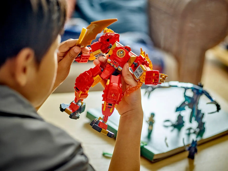 LEGO NINJAGO 71808 KAI'S ELEMENTAL FIRE MECH