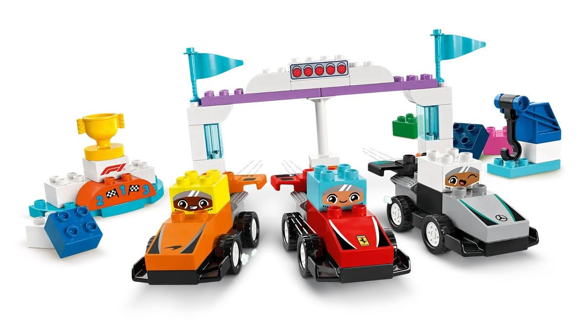 LEGO DUPLO 10445 F1 Team Race Cars & Drivers