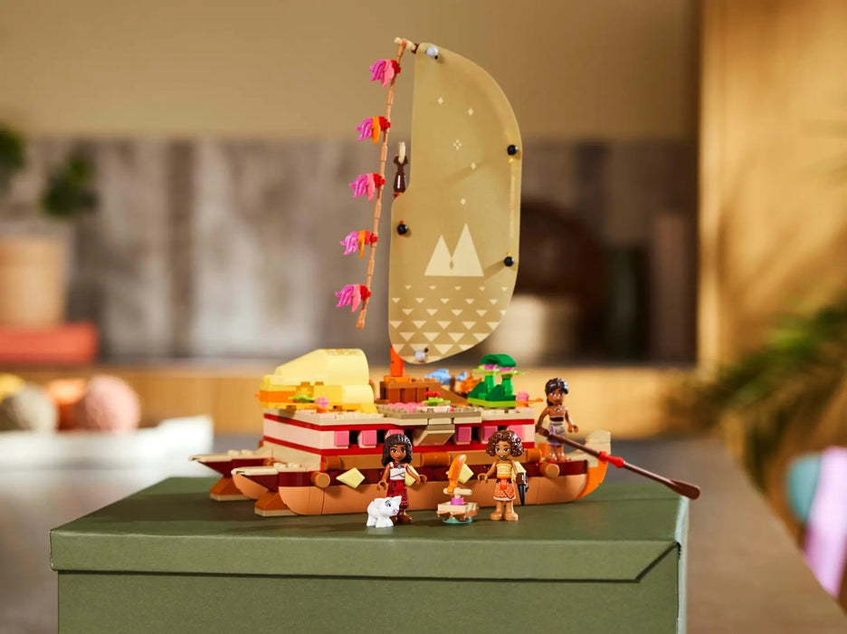 LEGO DISNEY 43270 Moana's Adventure Canoe