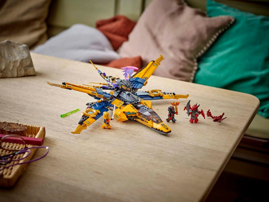 LEGO NINJAGO 71833 Ras and Arin's Super Storm Jet