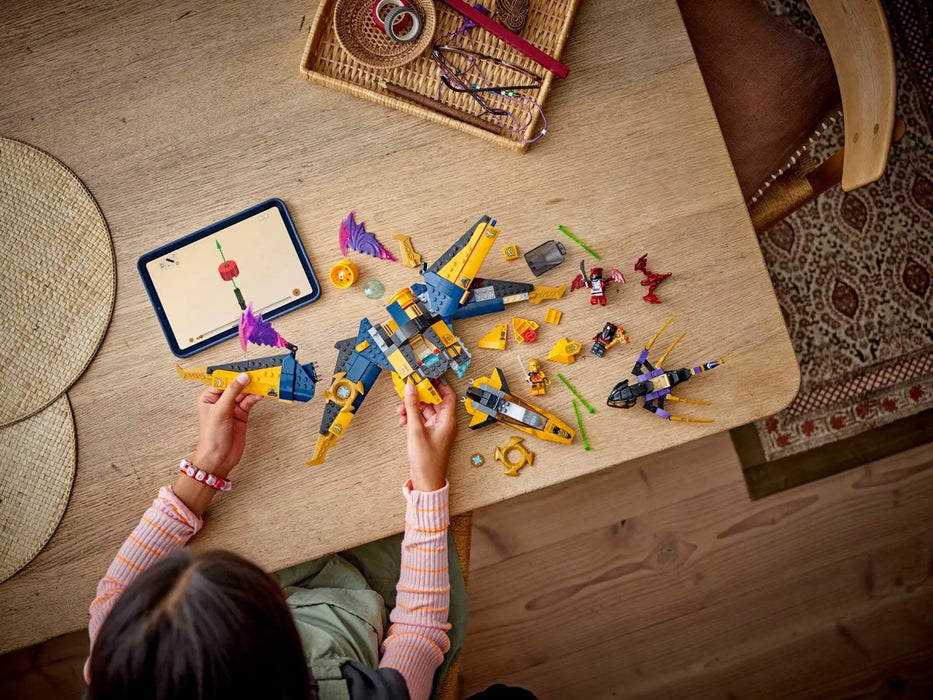 LEGO NINJAGO 71833 Ras and Arin's Super Storm Jet