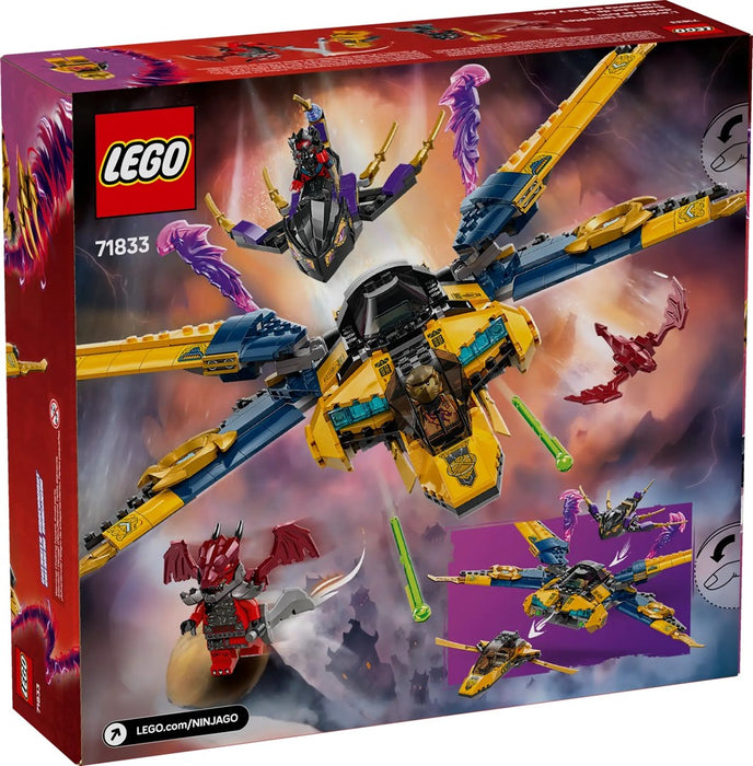LEGO NINJAGO 71833 Ras and Arin's Super Storm Jet
