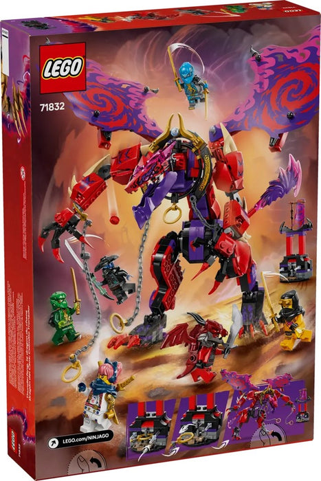 LEGO NINJAGO 71832 Thunderfang Dragon of Chaos