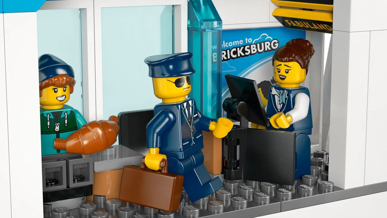 LEGO CITY 60502 Airport with Airplane
