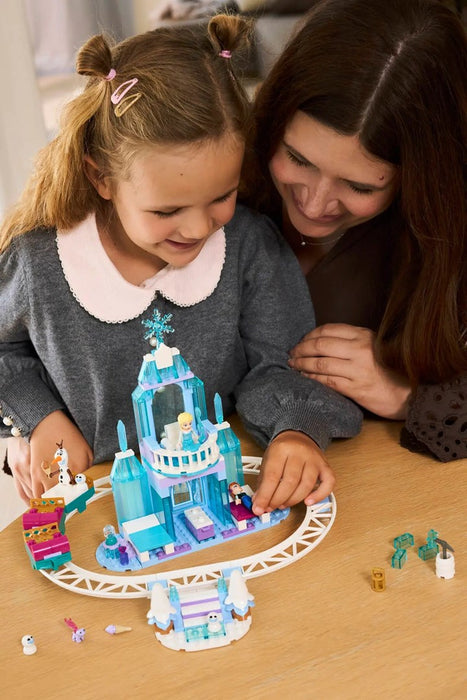 LEGO DISNEY 43281 Elsa's Ice Castle and Snow Ride Adventure