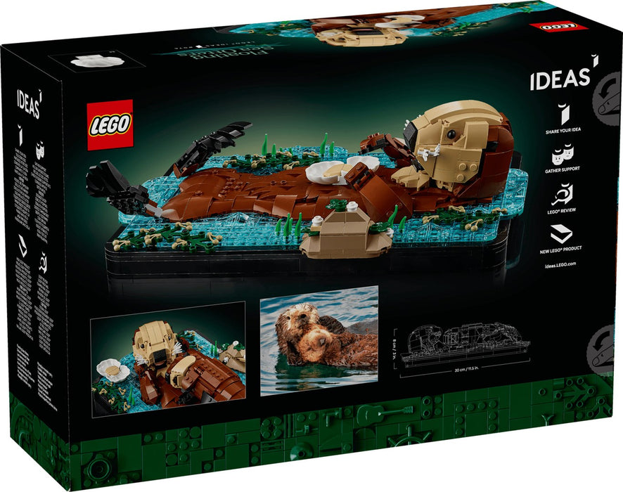 LEGO IDEAS 21366 Floating Sea Otters