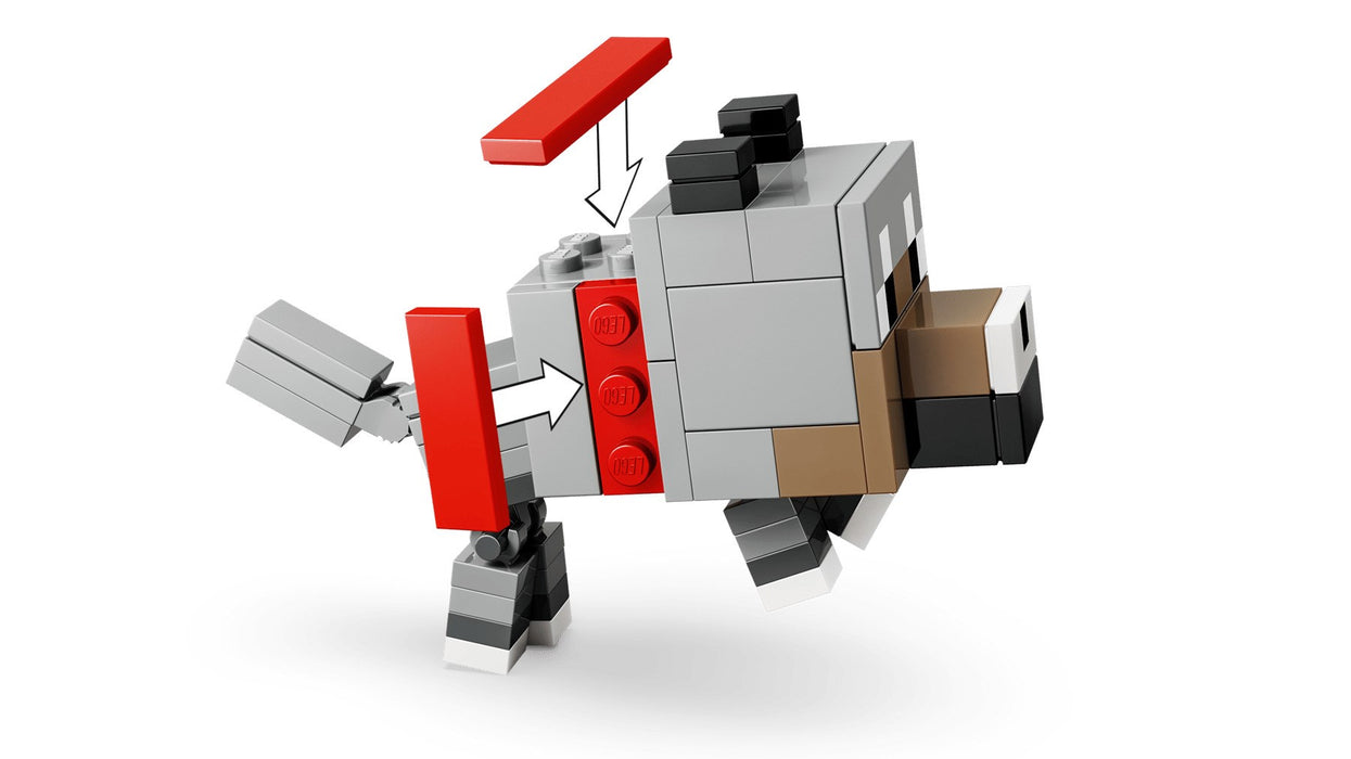 LEGO MINECRAFT 21592 Chicken Jockey Desert Attack