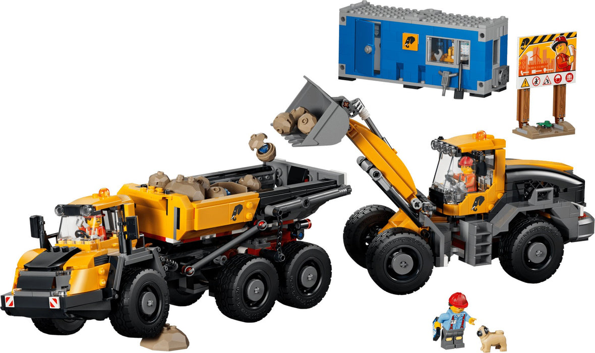 LEGO CITY 60494 Dump Truck and Front End Loader