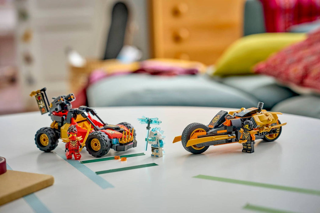 LEGO NINJAGO 71864 Kai and Cole's Combiner Vehicles