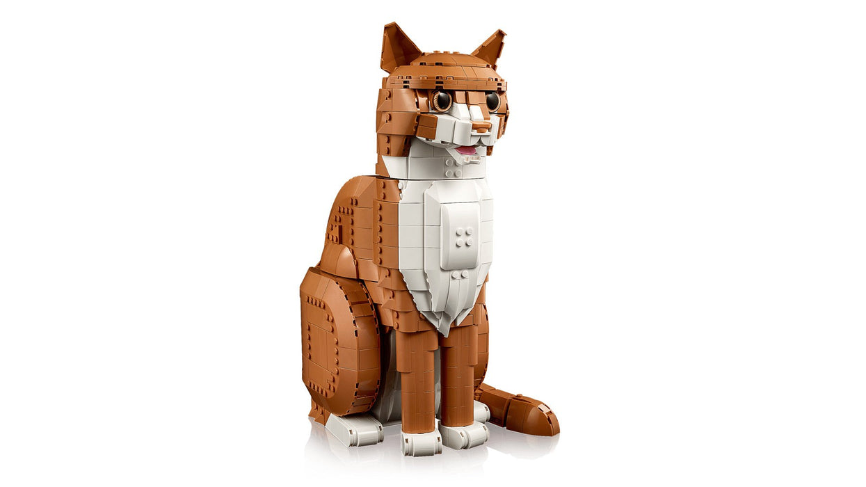 LEGO IDEAS 21376 Orange Cat