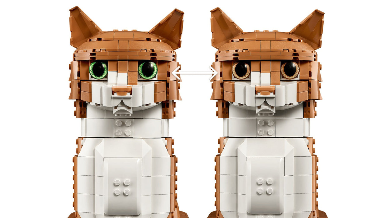 LEGO IDEAS 21376 Orange Cat