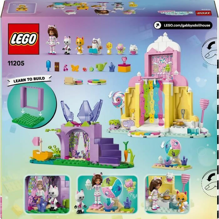 Construction set Lego 11205 Sweet Treat Mountain and Kitty Garden 263 Pieces