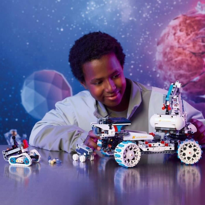 Construction set Lego 42211 Lunar Outpost Moon Rover Space Vehicle 1082 Pieces