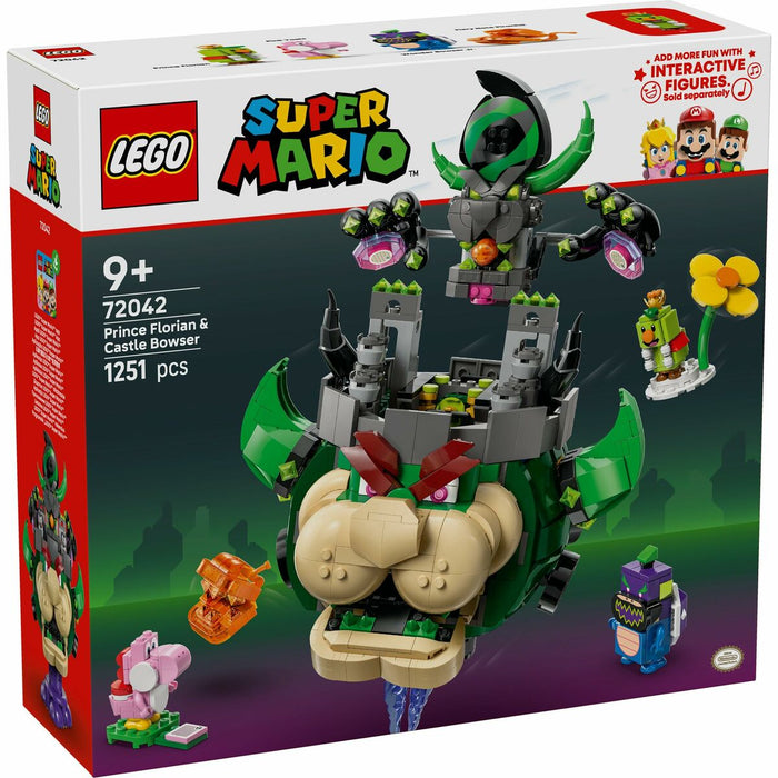 Construction set Lego 72042 Prince Florian and Castle Bowser 1251 Pieces