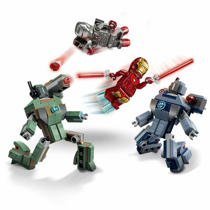Construction set Lego 76320 Iron Man & War Machine VS Hammer Drones 204 Pieces