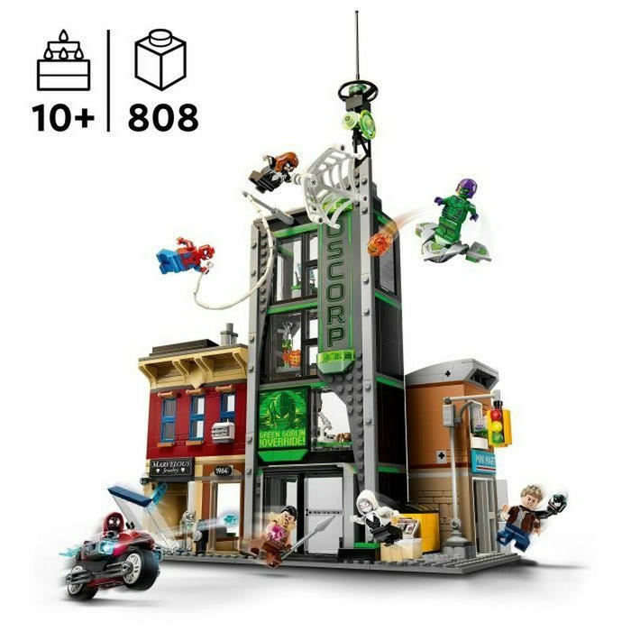Construction set Lego 76324 Spider-Man VS Oscorp 808 Pieces
