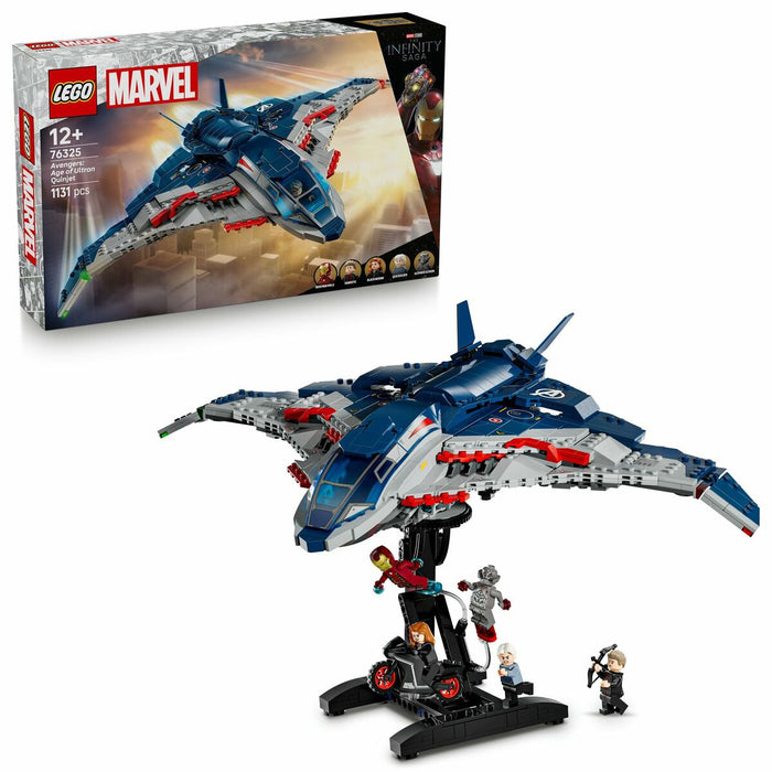 Construction set Lego 76325 Age of Ultron Quinjet 1131 Pieces