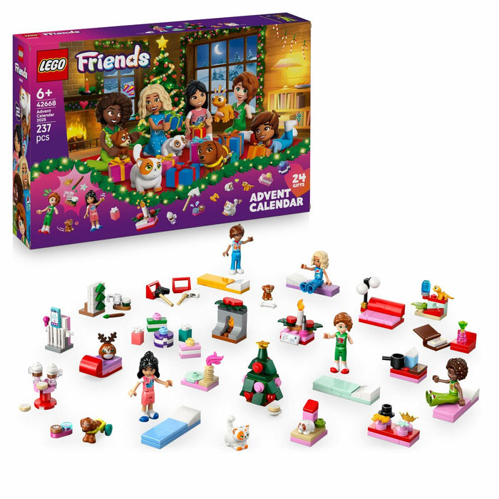 Construction set Lego 42668 Advent Calender 2025 Friends 237 Pieces