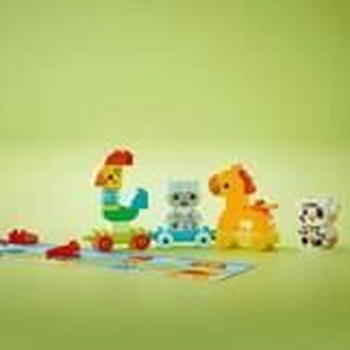 Playset Lego 10412 Animal Train 19 Pieces