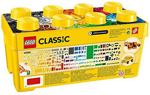 Playset Medium Creative Brick Box Lego Classic 10696 The Creative Brick Box 484 piezas
