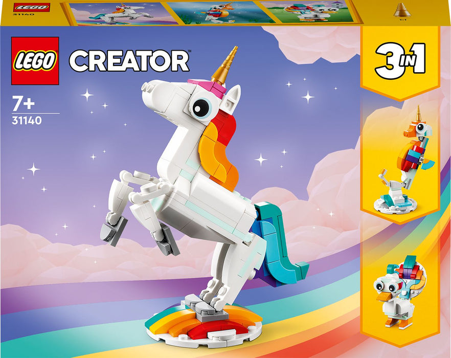 Construction set Lego Creator Magic Unicorn 31140 3-in-1 145 Pieces