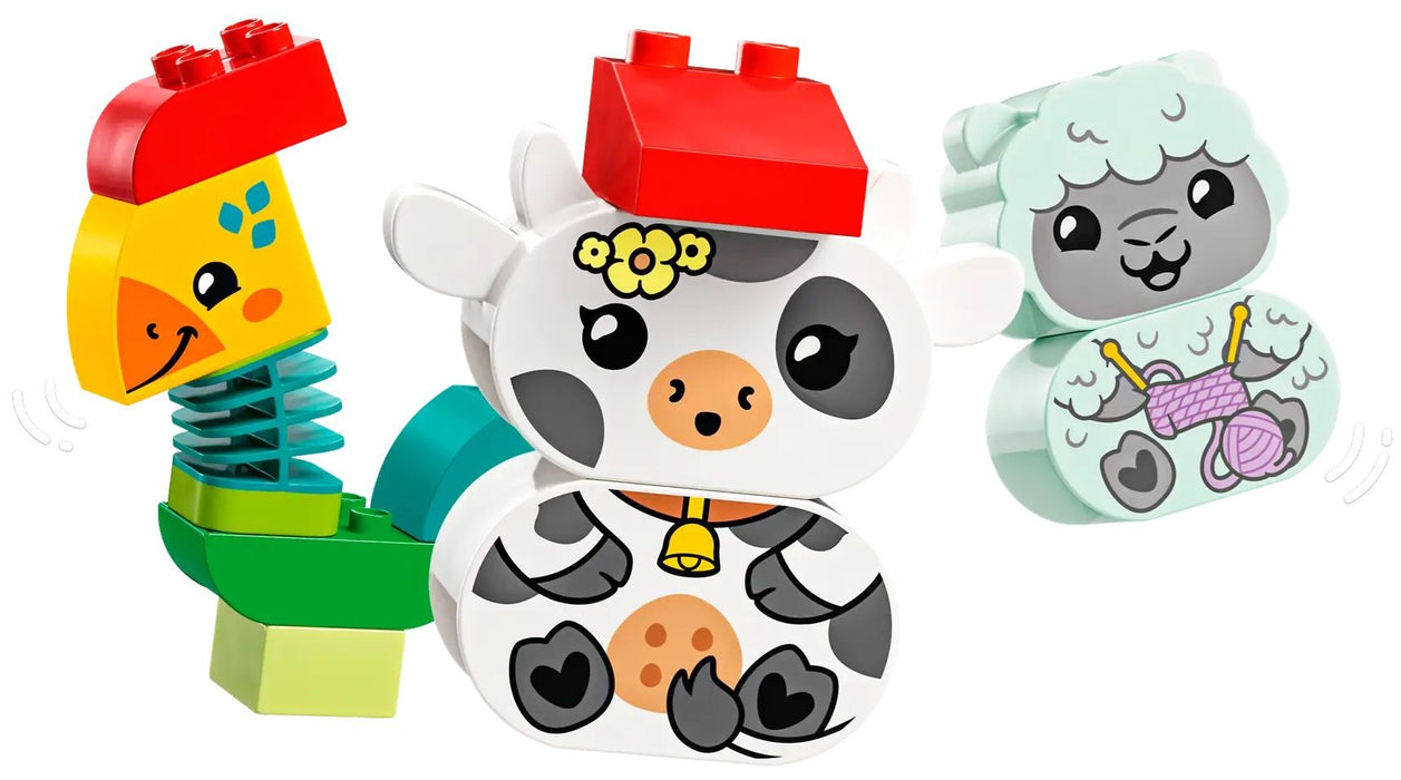 Playset Lego 10412 Animal Train 19 Pieces