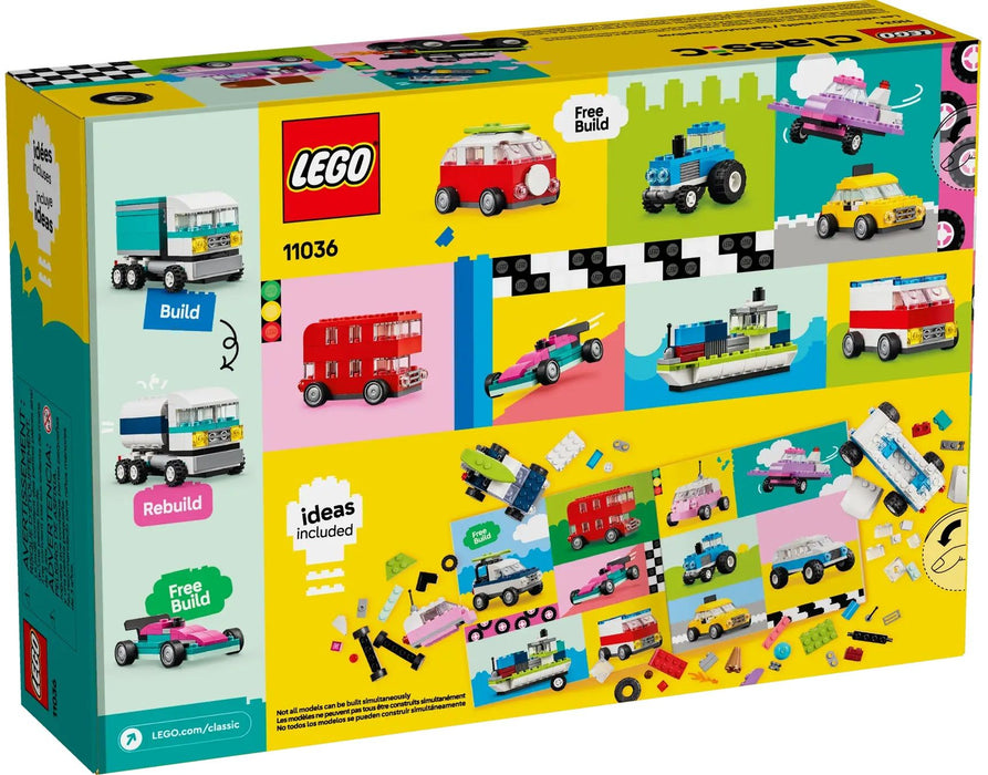 Playset Lego 11036 Classic Creative Vehicles