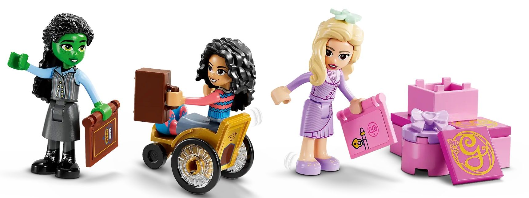 Construction set Lego Wicked 75681 Glinda Elphaba and Nessarose at Shiz University 304 Pieces