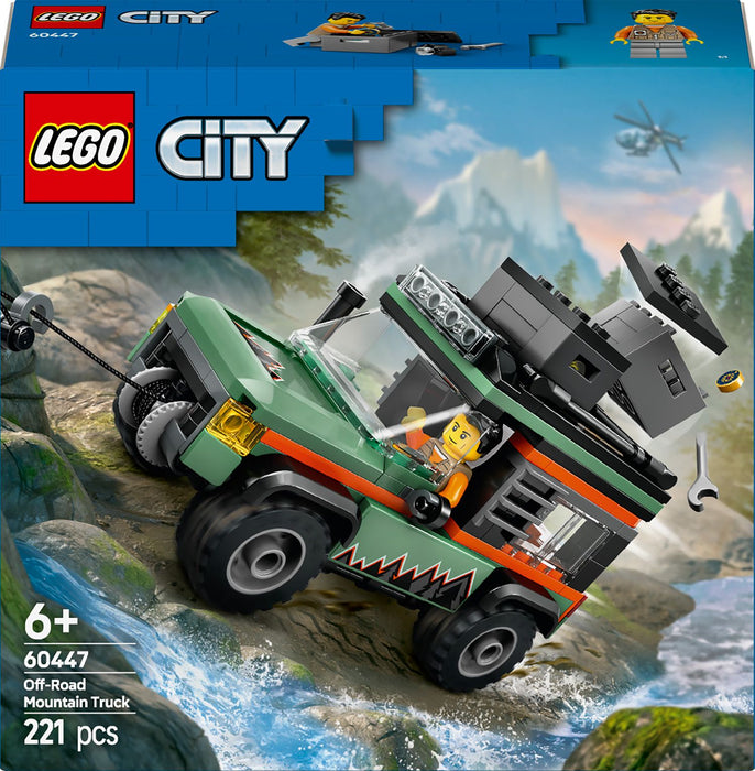 LEGO CITY 60447 Off-Road 4x4 Mountain Truck