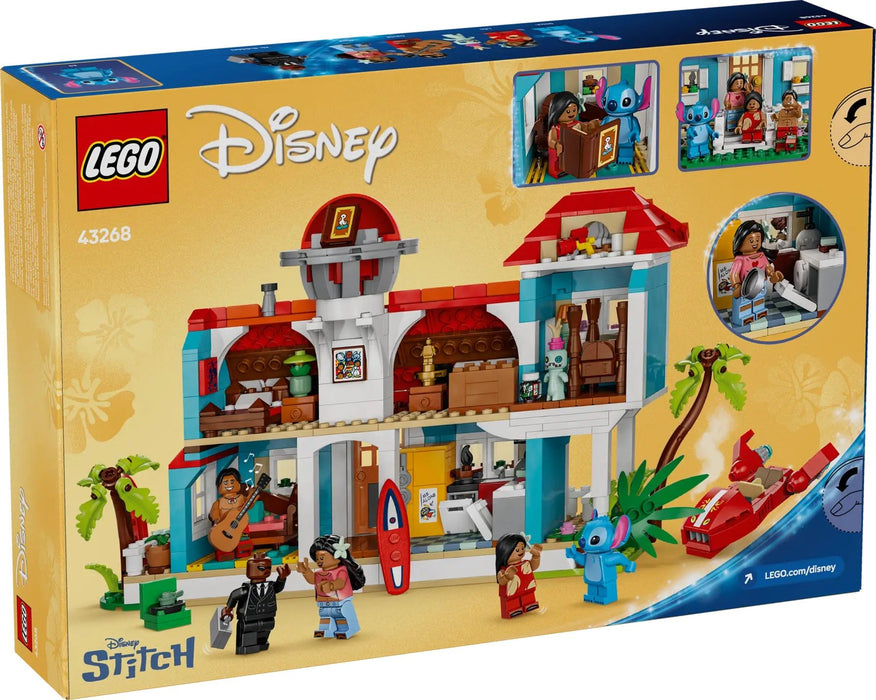 Construction set Lego Disney Lilo & Stitch 43268 834 Pieces