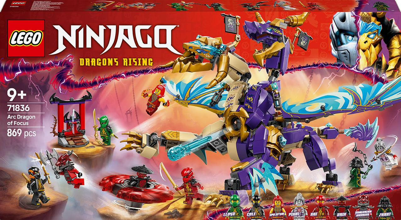 LEGO NINJAGO 71836 Arc Dragon of Focus