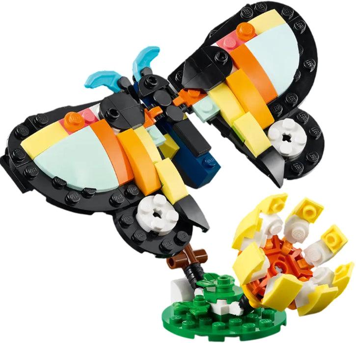 Construction set Lego 31173 Wild Animals : Tropical Toucan 225 Pieces