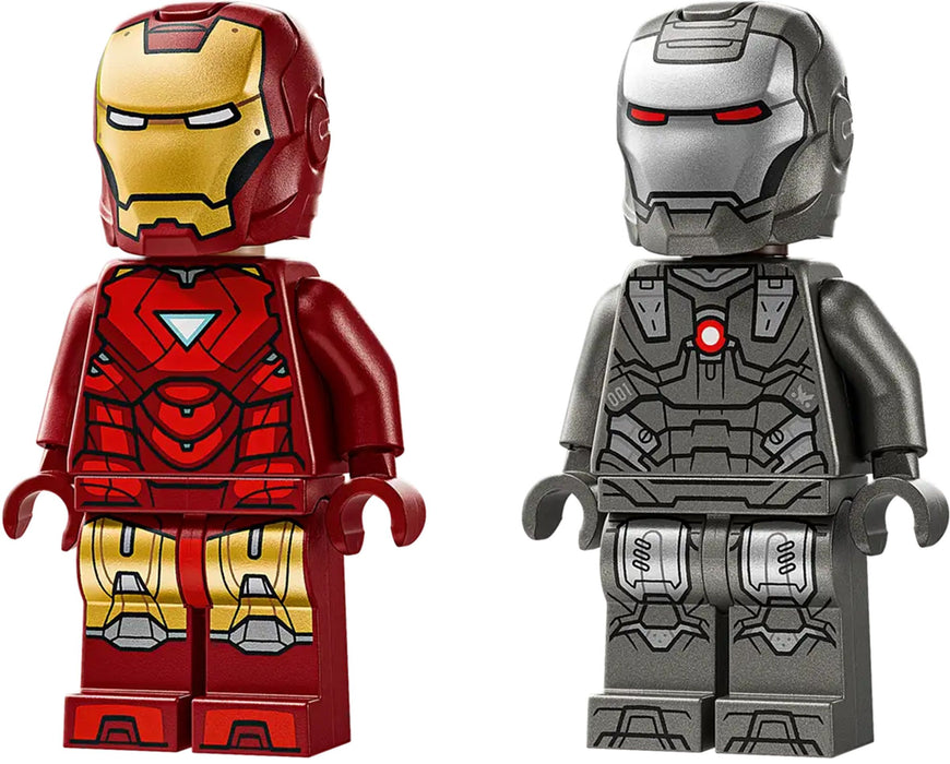 Construction set Lego 76320 Iron Man & War Machine VS Hammer Drones 204 Pieces