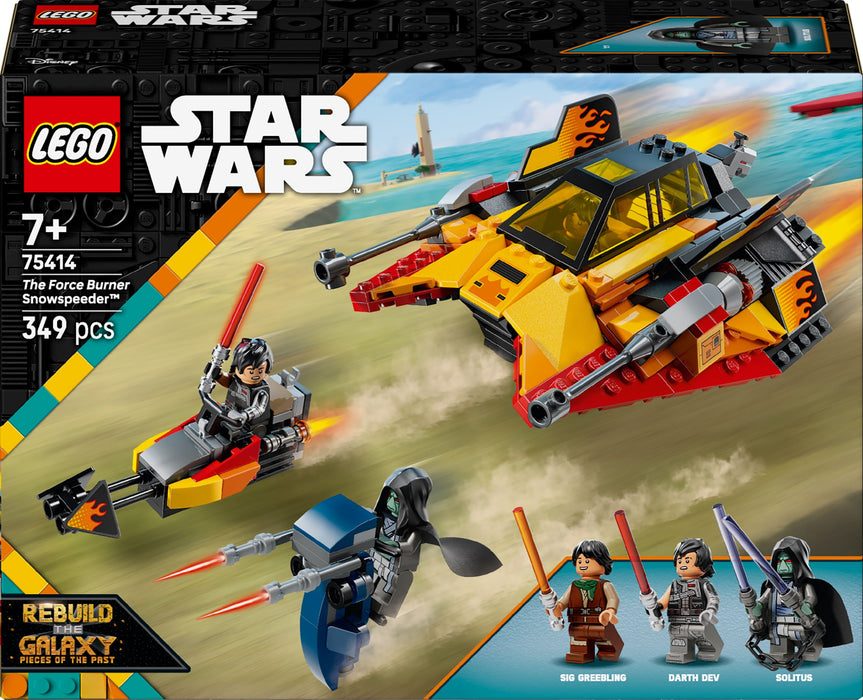 Construction set Lego 75414 The Force Burner Snowspeeder 349 Pieces