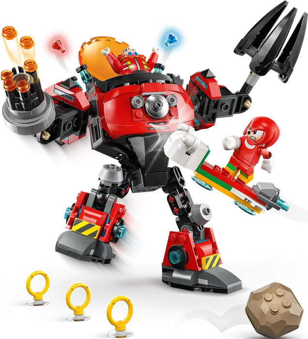 Construction set Lego 77005 Sonic Knuckles VS Dr. Eggman Egg Crusher Mech 350 Pieces