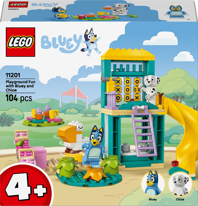 Construction set Lego 11201 Playground Fun with Bluey and Chloe 104 Pieces