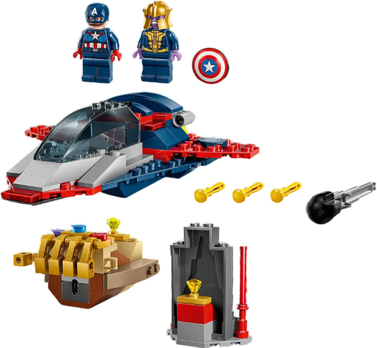 Construction set Lego 76319 Captain America VS Thanos 107 Pieces