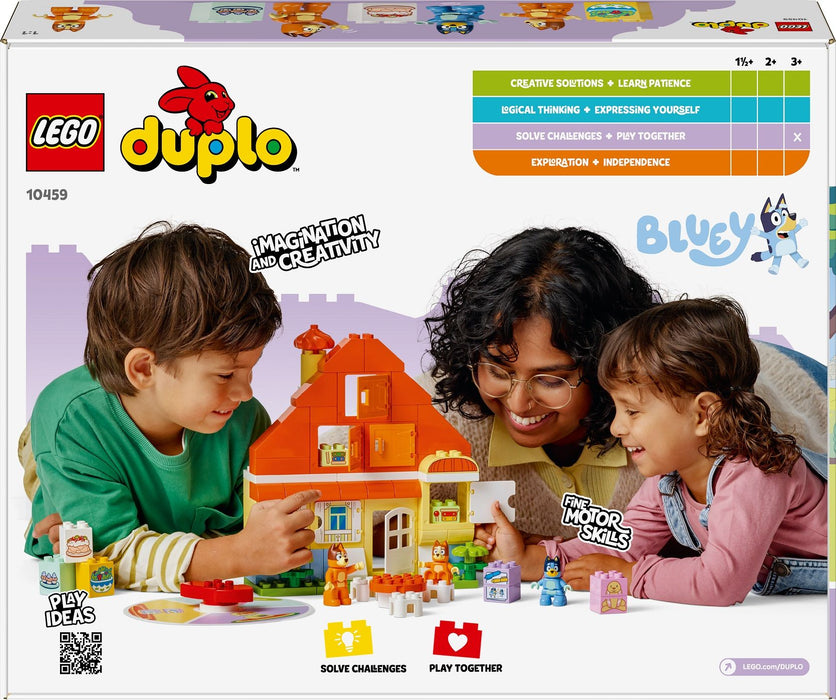 Construction set Lego DUPLO 10459 Bluey's Family House with Memory 83 Pieces