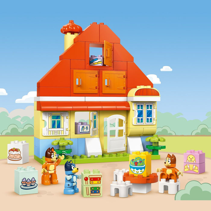 Construction set Lego DUPLO 10459 Bluey's Family House with Memory 83 Pieces