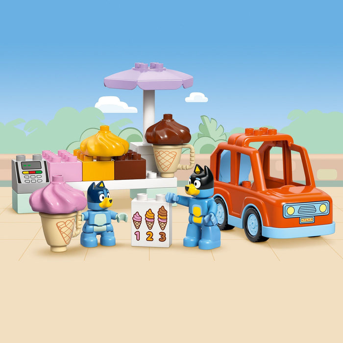 Construction set Lego Duplo 10458 Ice Cream Trip with Bluey 22 Pieces