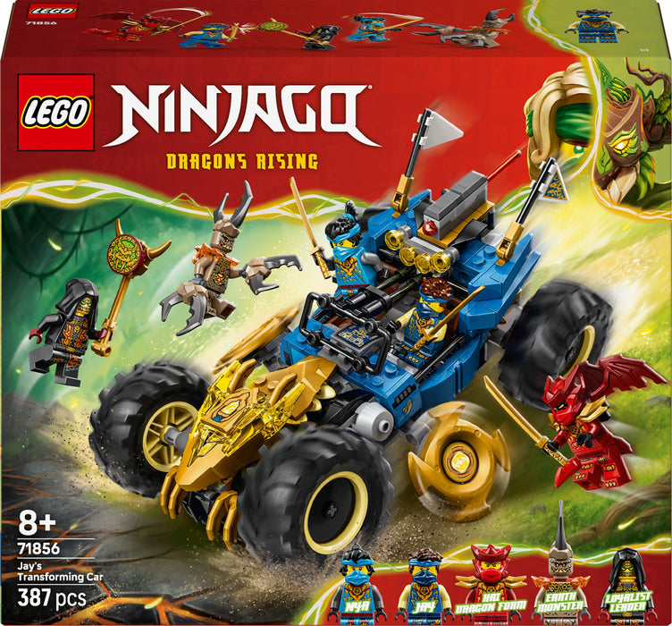 LEGO NINJAGO 71856 Jay's Transforming Car