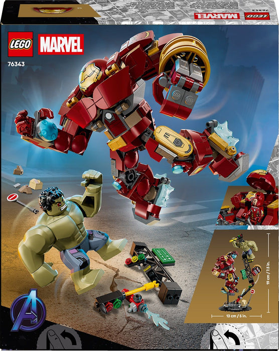 LEGO MARVEL 76343 Epic Battle: Hulkbuster vs. The Hulk